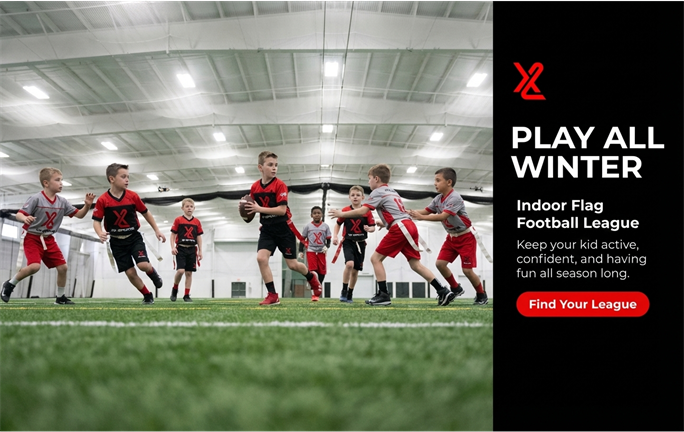Youth Indoor Flag Football (Ages 6 -14)